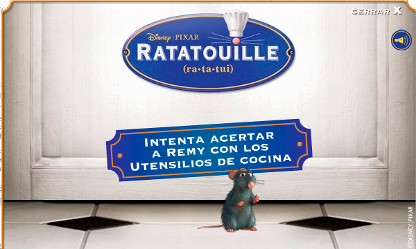 Disney ratatouille rich media eyeblaster campaing